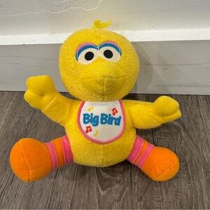 Vintage Tyco 1997 Bird Bird Plush Small 5.5” Sesame Street